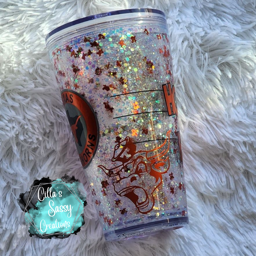 University Football Tumbler