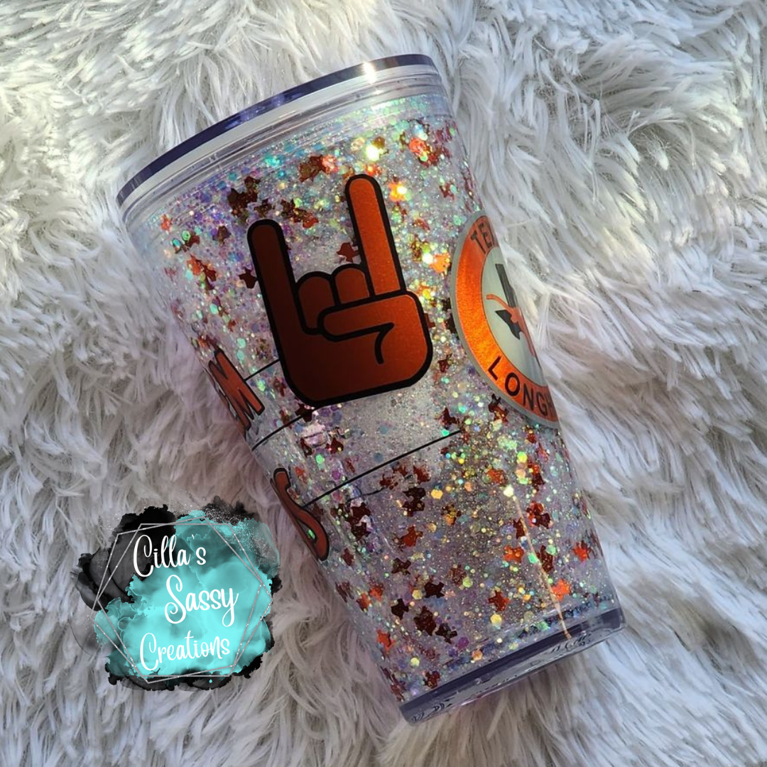 University Football Tumbler